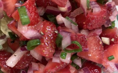 Easy Strawberry Salsa