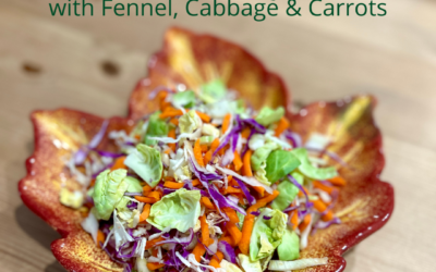Salad with Brussels Sprouts and Fennel