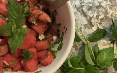 Watermelon salad