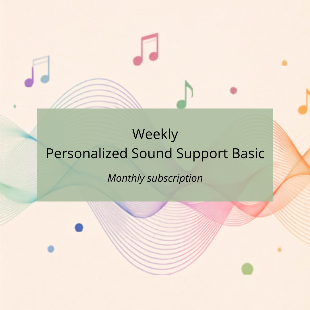 weekly personalized sound support basic
