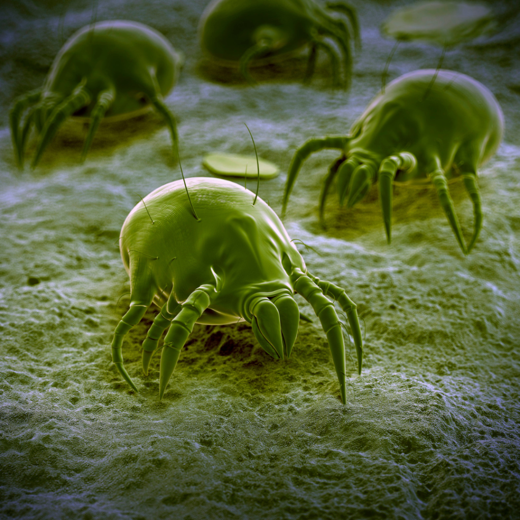 dust mites